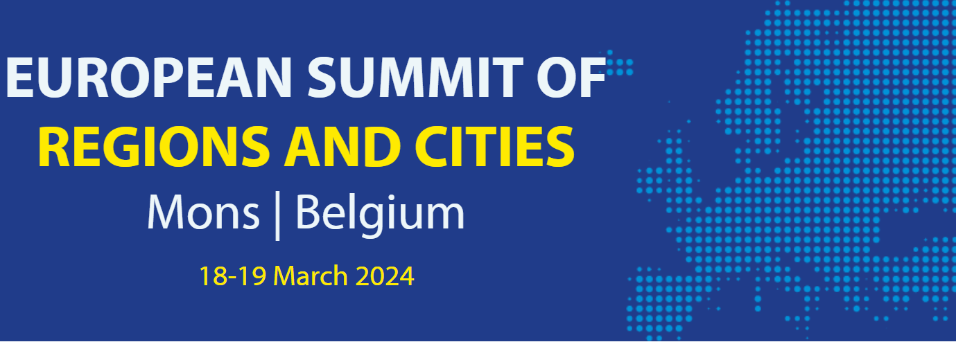 College members participate in the European Summit of Regions and Cities from 18-19 March in Mons, Belgium