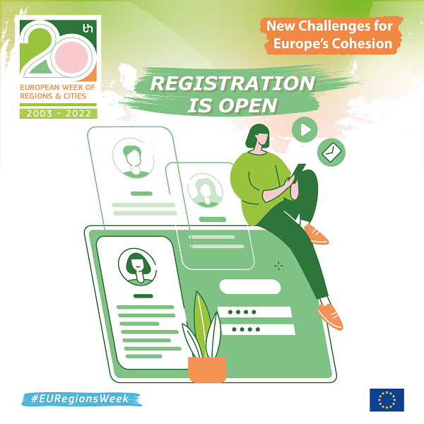 Registration to #EURegionsWeek 2022 is open!