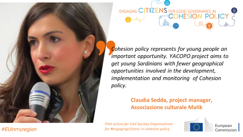 Engaging citizens in Cohesion policy: Youth in Action for Cohesion Policy (YACOPO)