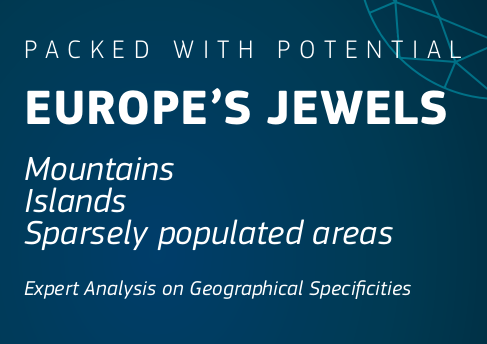 Europe’s jewels: mountains, islands and sparsely populated areas