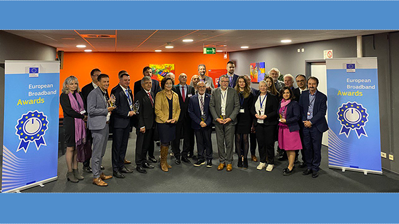 EU-funded Connectivity Projects Shine at European Broadband Awards EU-funded Connectivity Projects Shine at European Broadband Awards