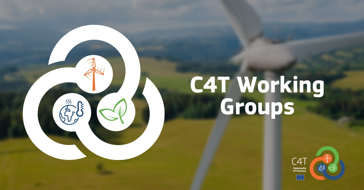 C4T Working Groups kick off collaboration on sustainability actions
