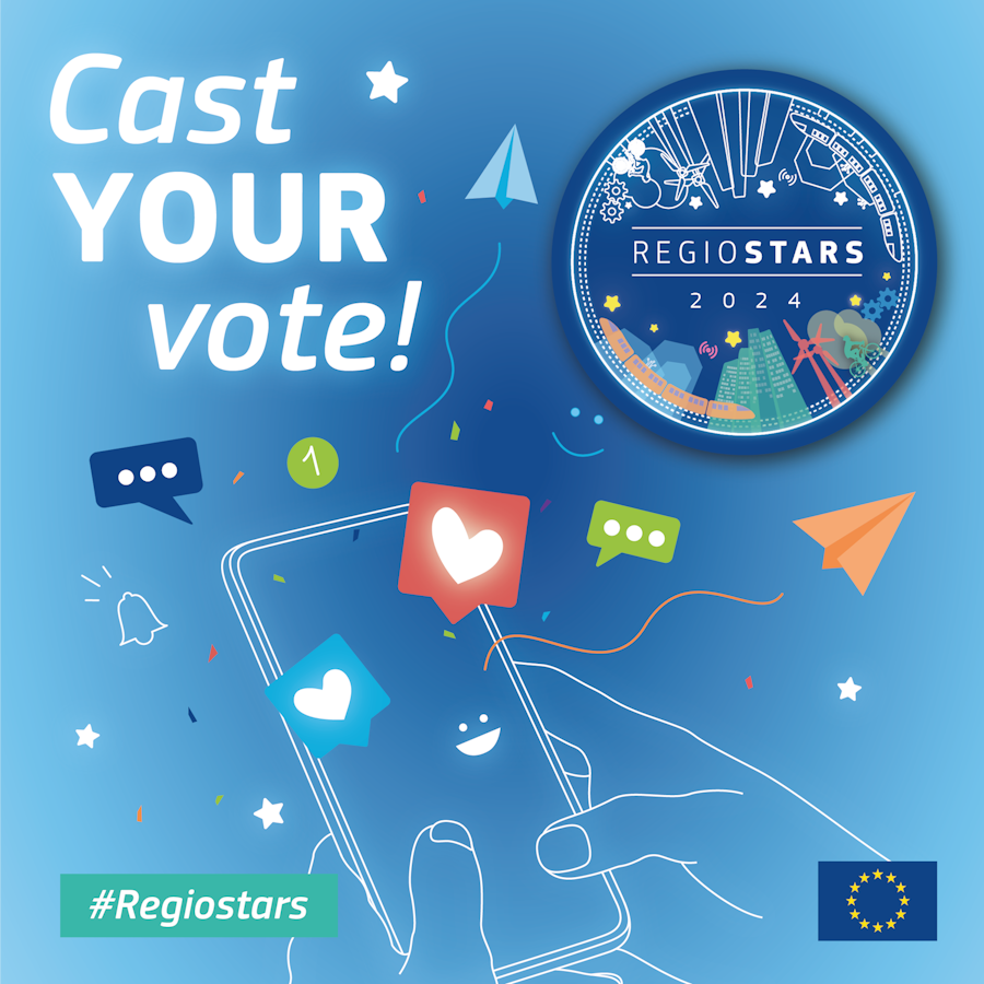 Vote for your favourite REGIOSTARS finalist in the 2024 competition!