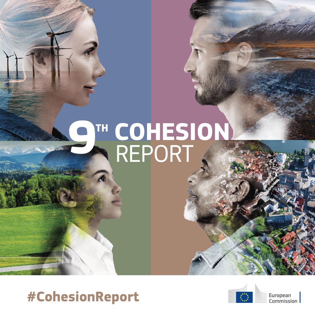 9th Cohesion Report shows that Cohesion Policy continues to narrow the gaps in EU regions and Member States
