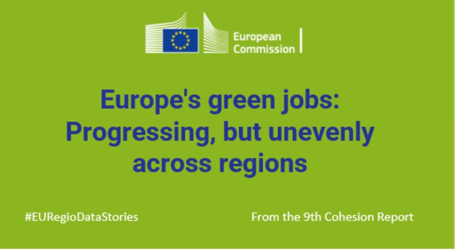 Europe’s green jobs: Progressing, but unevenly across regions