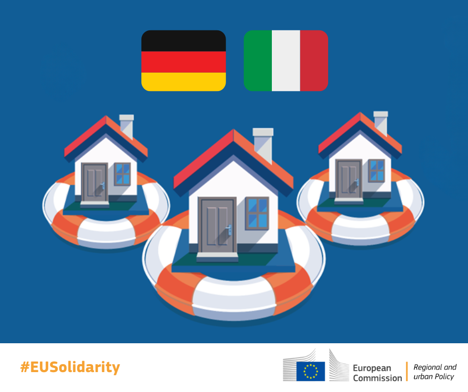 Commission proposes €116 Million under the European Union Solidarity Fund to support Germany and Italy recover from natural disasters