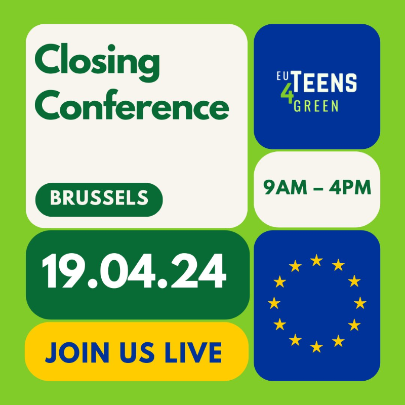 Young people set the stage for an inclusive green transition at the #EUTeens4Green conference