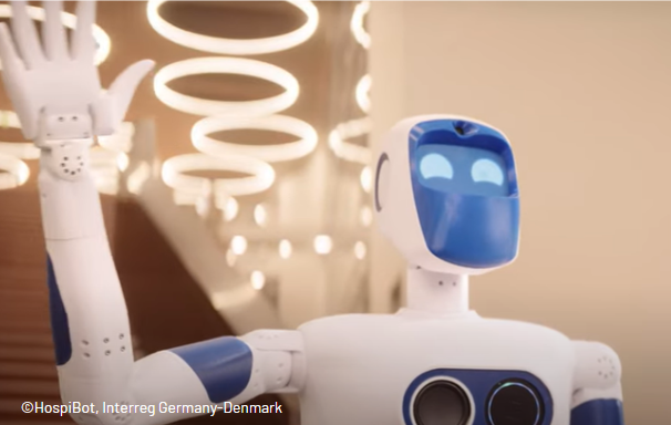 The HospiBot: a robot offering kindness and care in the health sector The HospiBot: a robot offering kindness and care in the health sector
