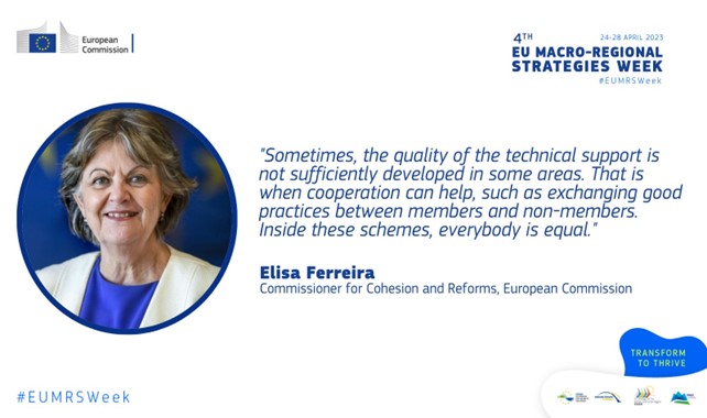 Commissioner Elisa Ferreira's quote