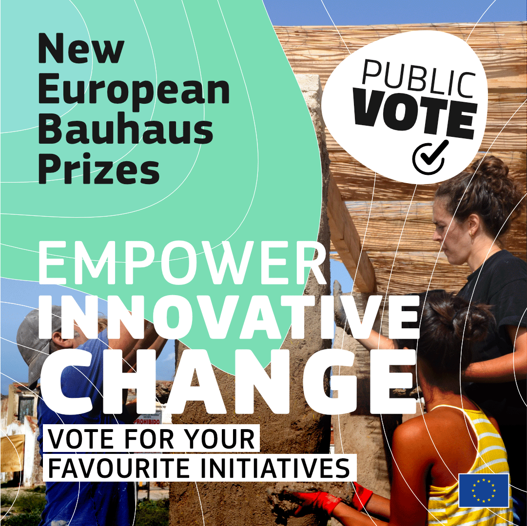 The public vote for the New European Bauhaus Prizes 2024 is now open! Cast your vote for your favourite project from among the 50 finalists