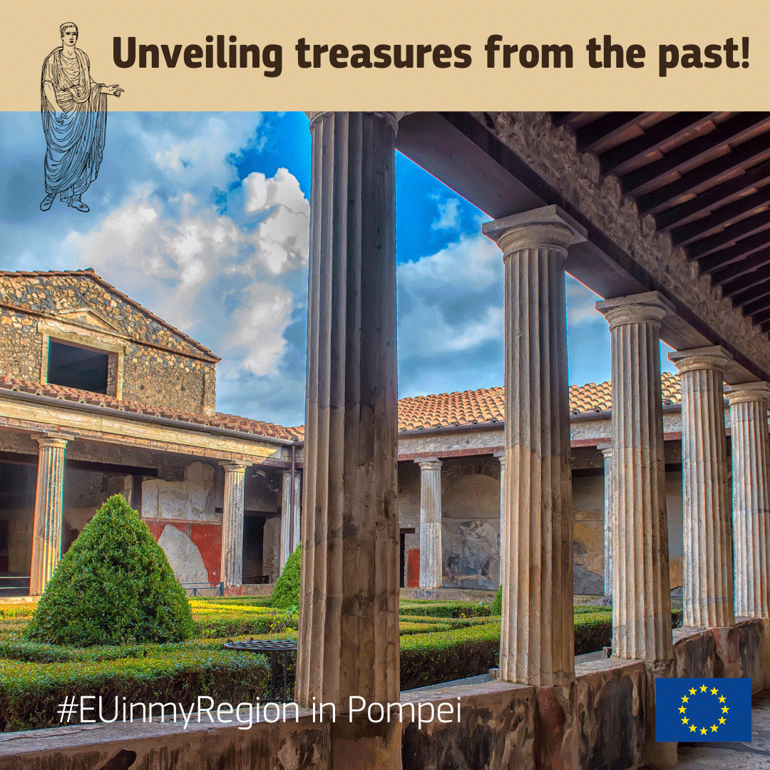Pompei restaurata grazie a un investimento di 78 milioni di € dei...