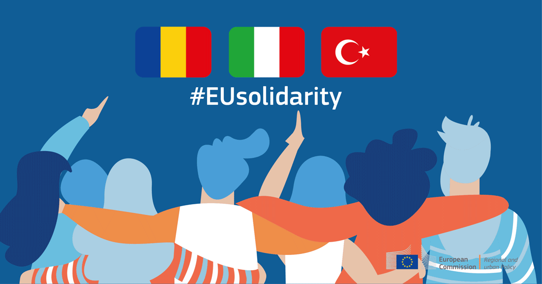 EU solidarity in action: Commission proposes almost €455 million for the natural disasters in Romania, Italy and Türkiye
