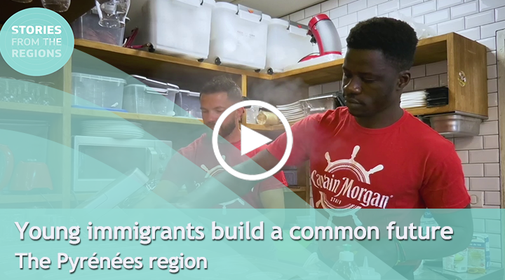 Stories from the regions: The Pyrénées region and young immigrants build a common future