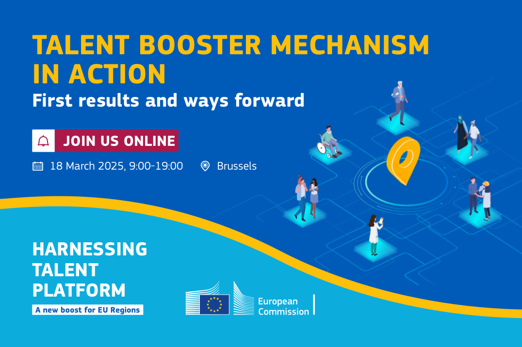 Talent Booster Mechanism in action. First results and ways forward: join online the event on 18 March