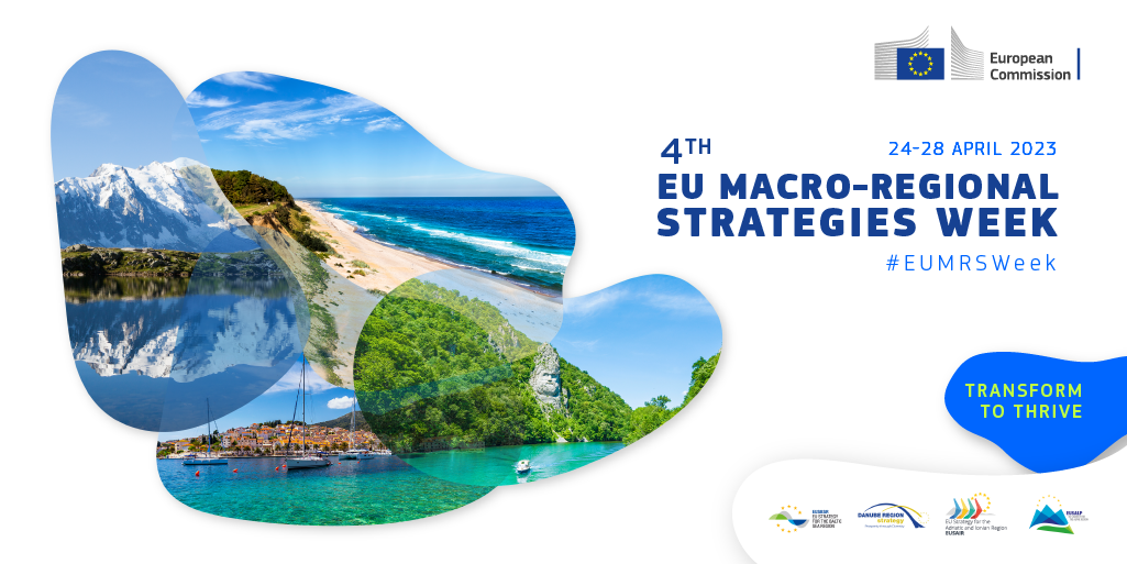 ‘Transform to thrive': Kick-off of the 4th EU Macro-Regional Strategies Week #EUMRSWeek