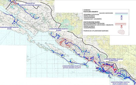 Image represent the project Development of water-municipal infrastructure Dubrovnik