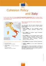 La politica di coesione e l’Italia