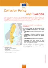 Sammanhållningspolitiken och Sverige
