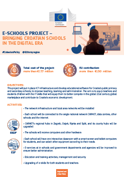 E-Schools project – Bringing croatian schools in the digital era
