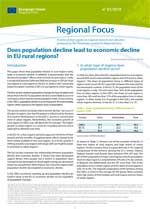 Does population decline lead to economic decline in EU rural regions?