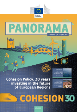 Panorama 64: Politica de coeziune: 30 de ani de investiții în viitorul regiunilor europene