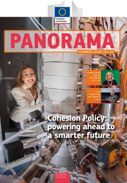 Žurnāla Panorama 65. izdevums. Kohēzijas politika — spēcīgs dzinulis ceļā uz gudrāku nākotni