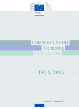 Communication monitoring and evaluation: Tips & tools Communication monitoring and evaluation: Tips & tools