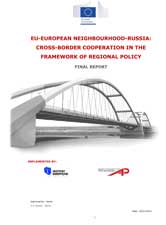 EU-European Neighbourhood-Russia: cross-border cooperation in the framework of regional policy
