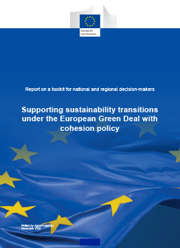 Report on a toolkit for national and regional decision-makers. Supporting sustainability transitions under the European Green Deal with cohesion policy