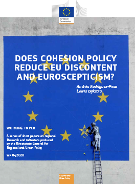 Does cohesion policy reduce EU discontent and Euroscepticism?