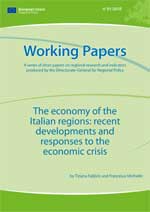 L’economia delle regioni italiane: sviluppi recenti e risposte alla crisi economica