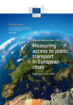 Measuring access to public transport in European cities
