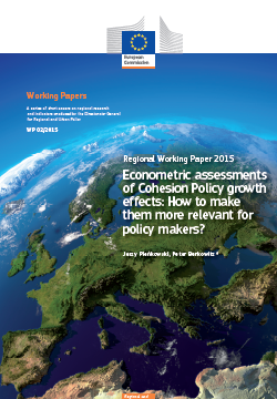 Econometric assessments of Cohesion Policy growth effects: How to make them more relevant for policy makers?