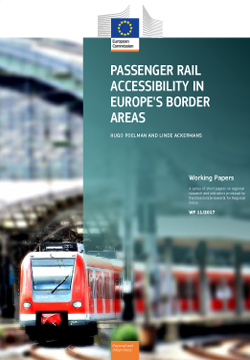 Passenger rail accessibility in Europe's border areas