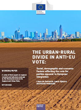 The urban-rural divide in anti-EU vote: Social, demographic and economic factors affecting the vote for parties opposed to European integration
