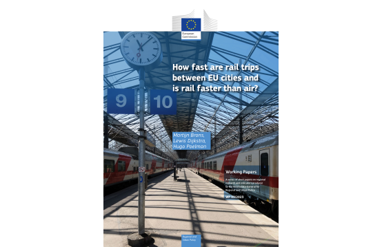 New working paper - How fast are rail trips between EU cities and is rail faster than air?