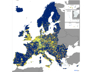 Towns in Europe: A technical paper