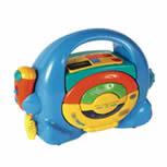 Photo of recalled product: CD player for children - Kid blue “CD player Kidsway”