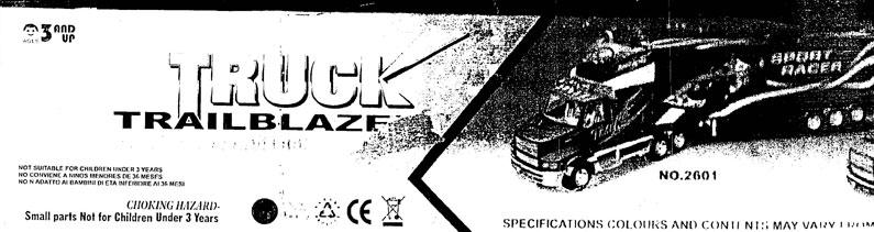 Photo of recalled product: Trailer for race cars - Trailblazer