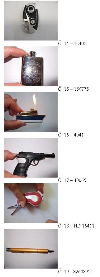 Photo of recalled product: Novelty lighters