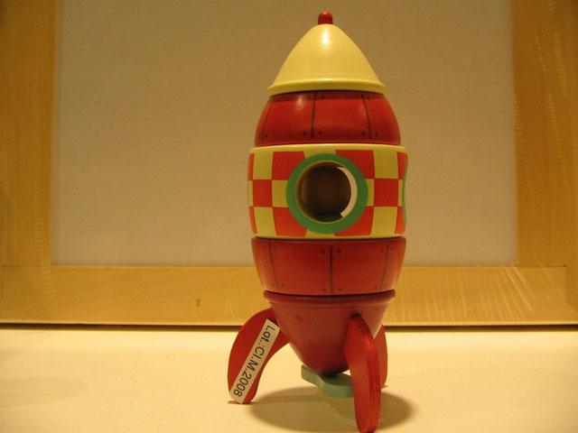 Photo of recalled product: Wooden toys - My first magnetic model plane/helicopter/rocket