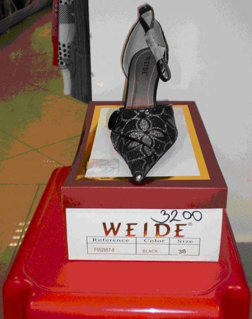 Photo of recalled product: Ladies' shoes