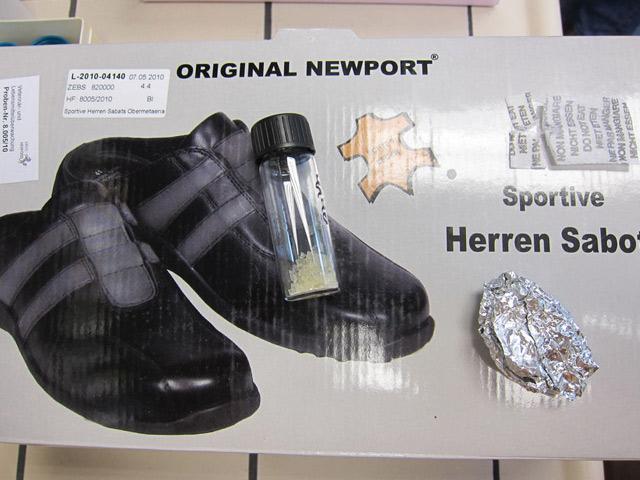Photo of recalled product: Men`s sport shoes