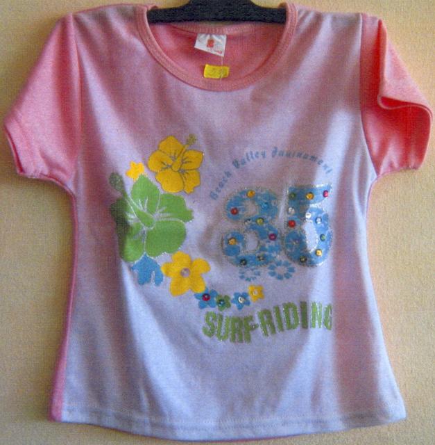 Photo of recalled product: Children’s blouse - Surf-riding
