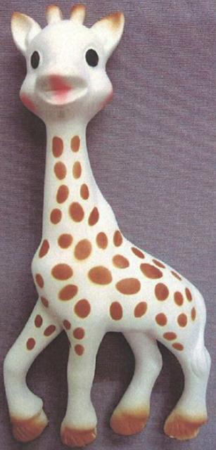 Photo of recalled product: Squeeze toy - Sophie Giraf / Sophie la girafe