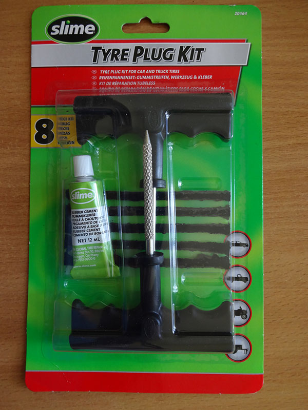Reifenpannenset Slime - Tyre Plug Kit