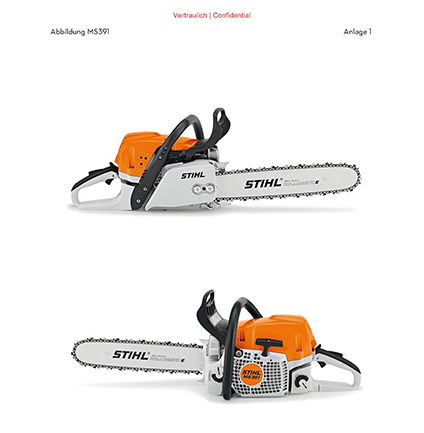 Photo of recalled product: Chainsaw