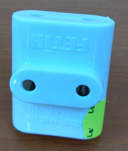 Photo of recalled product: Multiplug socket