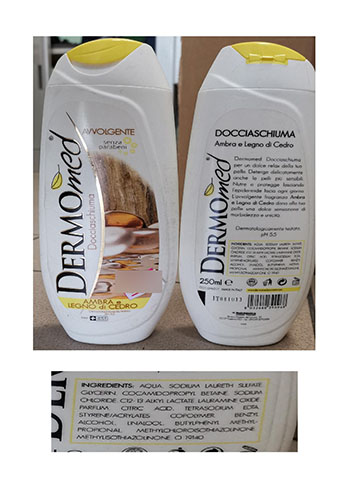 Photo of recalled product: Dermomed Avvolgente