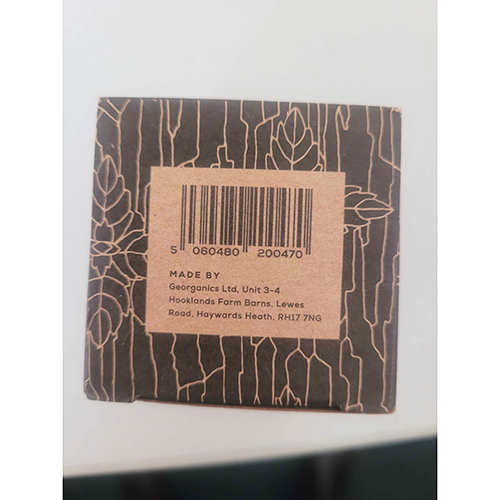 Photo of recalled product: Natural Toothpowder, Activated Charcoal